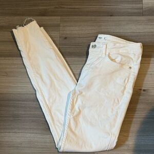 Mango MNG Denim White Jeans